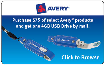Avery Consumer Promotion