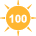 100