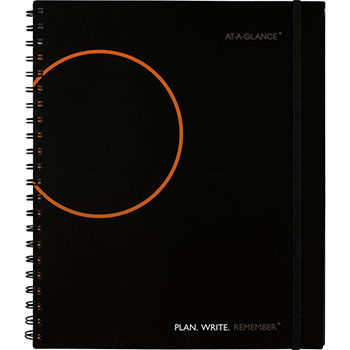 AT-A-GLANCE Plan Write Remember 2022 Daily Planning Notebook Gray Medium 6 x 9-38576469921 
