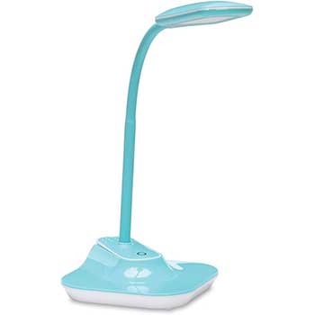 teal desk lamp