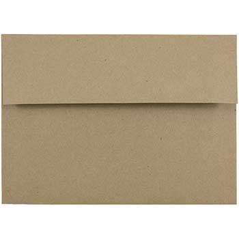 a7 brown kraft paper envelopes