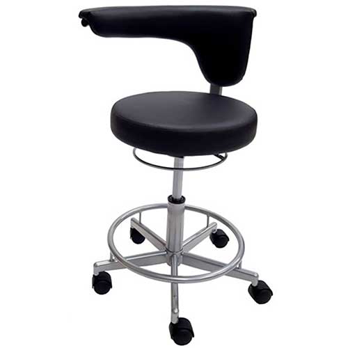 lab chair with armrest