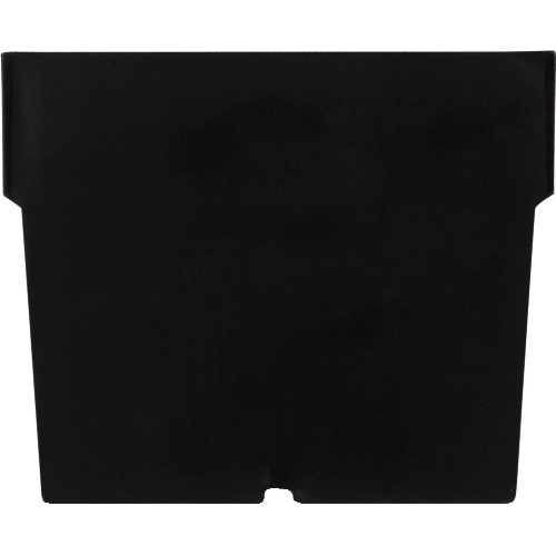 "Plastic Shelf Bin Dividers 2 7/8"" x 3"" Black 50/Case" 