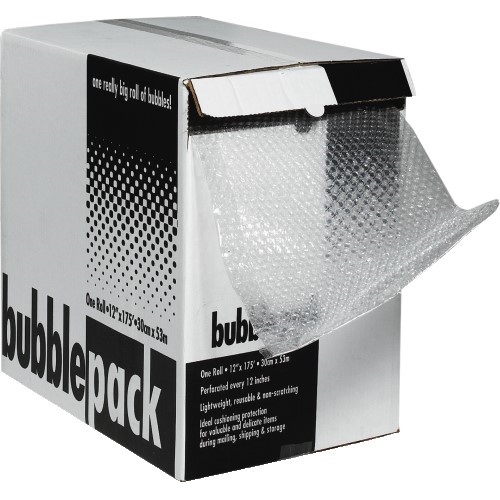 Clear Top Pack Supply Cohesive Bubble Rolls Pack of 1 Roll 12 x 175