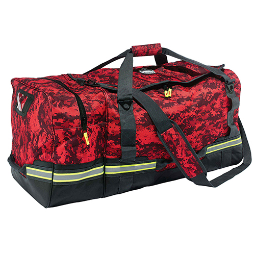 Red Ergodyne Arsenal 5005P Large Firefighter Rescue Turnout Fire Gear Bag 