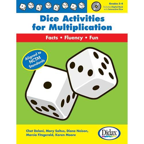 Dice Activities For Multiplication by Didax 