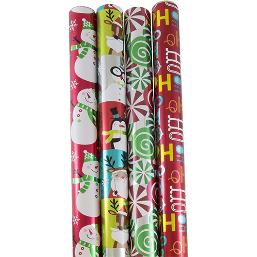 foil gift wrapping paper