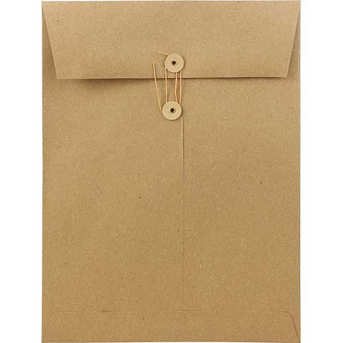 JAM Paper 9 x 12 Booklet Envelopes Pink Wove 100/pack 