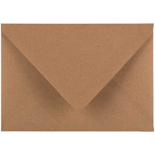 a7 brown kraft paper envelopes