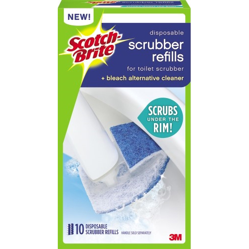 disposable toilet scrubber