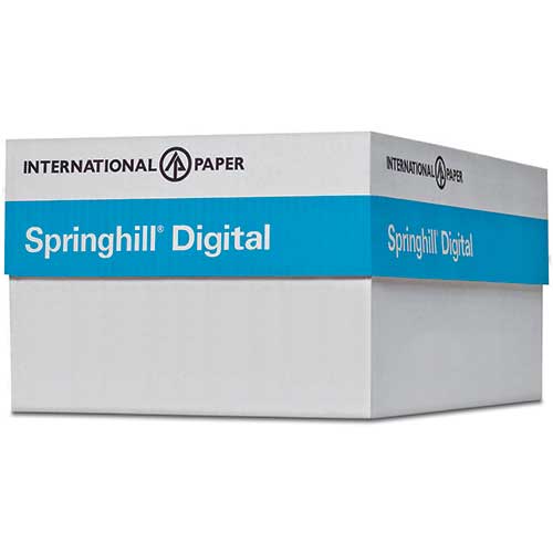 Springhill Digital Vellum Bristol Color Cover 67lb 8.5 x 11" Canary 250 PK 