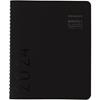 Contemporary Monthly Planner, 6 7/8" x 8 3/4", Black Cover, 2023