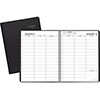 Weekly Appointment Book, 8 1/4" x 10 7/8", Black, 2023