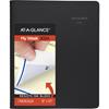 QuickNotes Weekly/Monthly Appointment Book, 8" x 9 7/8", Black, 2023
