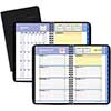 QuickNotes Weekly/Monthly Appointment Book, 3 3/4 x 6, Black, 2020