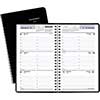 Block Format Weekly Appointment Book, 4 7/8" x 8", Black, 2023