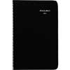 Block Format Weekly Appointment Book w/Contacts Section, 4 7/8" x 8", Black, 2023