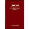Standard Diary Recycled Daily Reminder, Red, 5" x 7 1/2", 2023