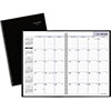 DayMinder Monthly Planner, 7 7/8" x 11 7/8", Black Two-Piece Cover, 2022-2023