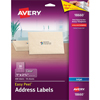 Matte Clear Easy Peel Mailing Labels w/ Sure Feed Technology, Inkjet Printers, 1 x 2.63, 30/Sheet, 10 Sheets/PK