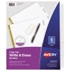 Big Tab™ Write & Erase Dividers, 5-Tab Set