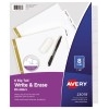 Big Tab™ Write & Erase Dividers, 8-Tab Set