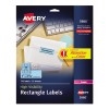 High-Visibility Labels, Permanent Adhesive, Blue Pastel, 1" x 2 5/8", 750/PK