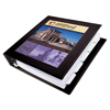 Framed View Binder, 1 1/2" One-Touch EZD® Rings, 400-Sheet Capacity, Black