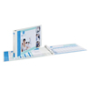 Heavy-Duty View Binder, 3" Slant Rings, 600-Sheet Capacity, 11" x 17", White