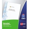 Economy Recycled Sheet Protectors, Acid-Free, 100/BX
