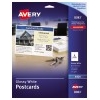 Postcards, Glossy, Two-Sided Printing, 5 1/2" x 4 1/4", 100/PK