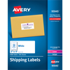 Shipping Labels, Permanent Adhesive, 2" x 4", 2500/BX