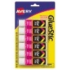 Glue Stic™, Washable, Nontoxic, Permanent Adhesive, 0.26 oz., 6/PK