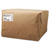 1/6 52# Paper Bag, 52lb Kraft, Brown, 12 x 7 x 17, 500/Bundle