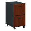 Series A 2-Drawer Mobile File Cabinet, Hansen Cherry And Galaxy