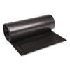 Low Density Repro Can Liners, 60 gal, 1.6 mil, 38" x 58", Black, 10 Bags/Roll, 10 Rolls/Carton