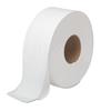 JRT Toilet Paper, Jumbo, Septic Safe, 2-Ply, White, 3.5" x 1000 ft, 12 Rolls/Carton