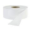 JRT Jr. Toilet Paper, Jumbo, Septic Safe, 1-Ply, White, 3.3" x 2,000 ft, 12/Carton