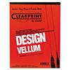 Design Vellum Paper, 16 lb, 8.5" x 11", White, 50 Sheets/Pad