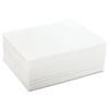 DuraWipe Towels, 12 x 13 1/2, White, 50 Wipers/Pack, 20 Packs/Carton
