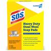 Steel Wool Soap Pads, 15 Pads/Box,12 Boxes/Carton