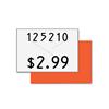 Two-Line Pricemarker Labels, 5/8 x 13/16, White, 1000/Roll, 3 Rolls/Box