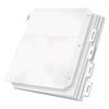 Poly Ring Binder Pockets, 8-1/2 x 11, Clear, 5/Pack