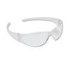 Checkmate Wraparound Safety Glasses, CLR Polycarb Frm, Uncoated CLR Lens, 12/Box