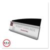 Interior Image Nameplate Sign Holder w/Cubicle clips, 8 1/2" x 2", Black/Silver