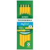 Ticonderoga Beginners Wood Pencil w/Eraser, HB #2, Yellow, Dozen