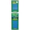 Ticonderoga Erasable Colored Pencils, 2.6 mm, Blue Lead/Barrel, Dozen