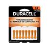 Size 13 Orange Hearing Aid Batteries, 8/Pack