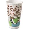 Perfectouch 16 oz Insulated Paper Hot Coffee Cups, Fit Large Lids, Coffee Haze, 500/Carton