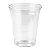 Clear Plastic PETE Cups, Cold, 12oz, WiseSize, 25/Pack, 20 Packs/Carton